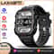 LAXASFIT Outdoor Pro Health Sport Smartwatch LED Flashlight Fitness Tracking Wristwatch 6