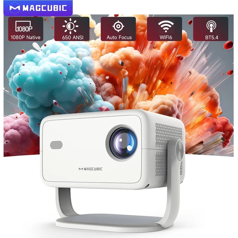 Magcubic L018 Smart Portable Projector 1080P Full HD Android Projector With WiFi6 AutoFocus 0