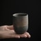 Japanese Stoneware Tea Cup 130ml Vintage Ceramic Sipping Mug 11
