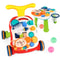 Cartoon Baby Push Walker Activity Center With Music And Drawing Board 9