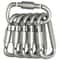 Aluminum Keychain Carabiner Clip Set For EDC Camping Everyday Carry 46 PCS 9