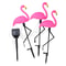 Solar Flamingo Garden Lights Waterproof LED Outdoor Pathway Stake Decor 9