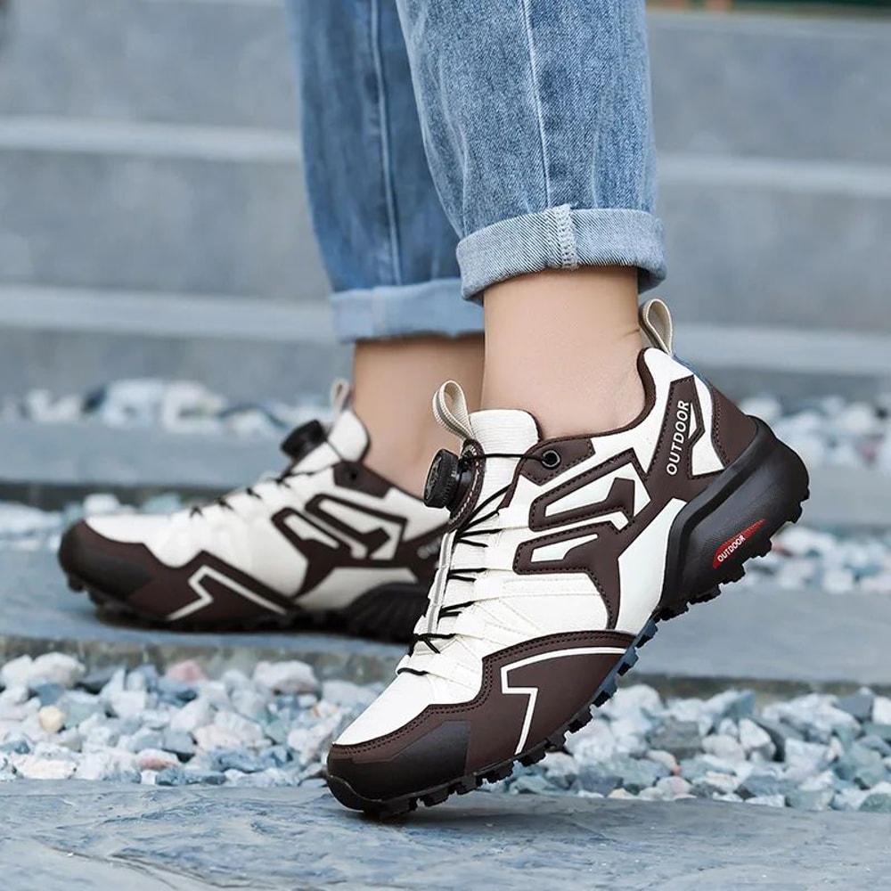 Mens AllTerrain Hiking Cycling Sneakers Breathable Trekking Shoes For Outdoor Adventures 5