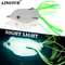 Premium Topwater Frog Fishing Lure NightLight Soft Plastic Bait With Treble Hooks 0