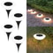 SolarGlow 14LED Solar Ground Lights Waterproof Outdoor Landscape Pathway Lights 4Pack 7
