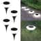 SolarGlow 14LED Solar Ground Lights Waterproof Outdoor Landscape Pathway Lights 4Pack 8