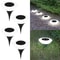 SolarGlow 14LED Solar Ground Lights Waterproof Outdoor Landscape Pathway Lights 4Pack 8