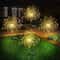 Solar Firework Garden Lights Waterproof Outdoor Fairy Pathway Patio Decor 6