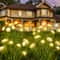 Solar Mushroom Garden Lights Dual Mode Waterproof LED Pathway Decor 2