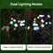Solar Mushroom Garden Lights Dual Mode Waterproof LED Pathway Decor 3