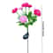 Solar Snow Lotus Garden Light Waterproof Solar Flower Stake For Outdoor Pathway Patio Decor 5