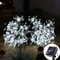 Solar Sakura Fairy Lights Waterproof Cherry Blossom Outdoor String Lights For Garden Wedding Deco 6