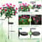 Solar Azalea Flower Garden Lights Waterproof LED Outdoor Landscape Lighting 1