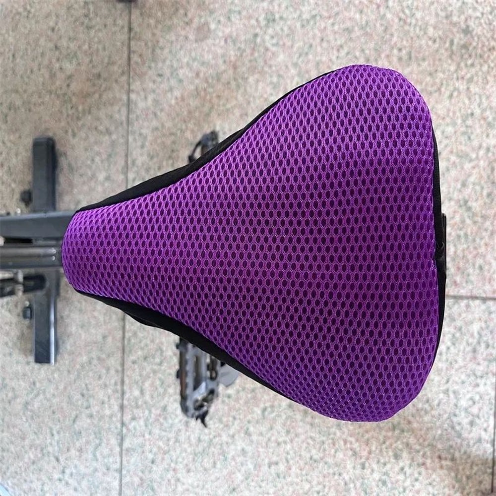 ComfortRide 3D Breathable Bike Seat Cushion Soft Gel Bicycle Saddle Cover For PainFree Cycling 8