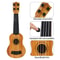 Kids Ukulele 138Inch 35cm Starter Strum Guitar Childrens Guitar Toy With Pick For First Songs 2