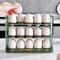Reversible Refrigerator Egg Organizer Side Door Holder Stackable Egg Tray Storage Box 1