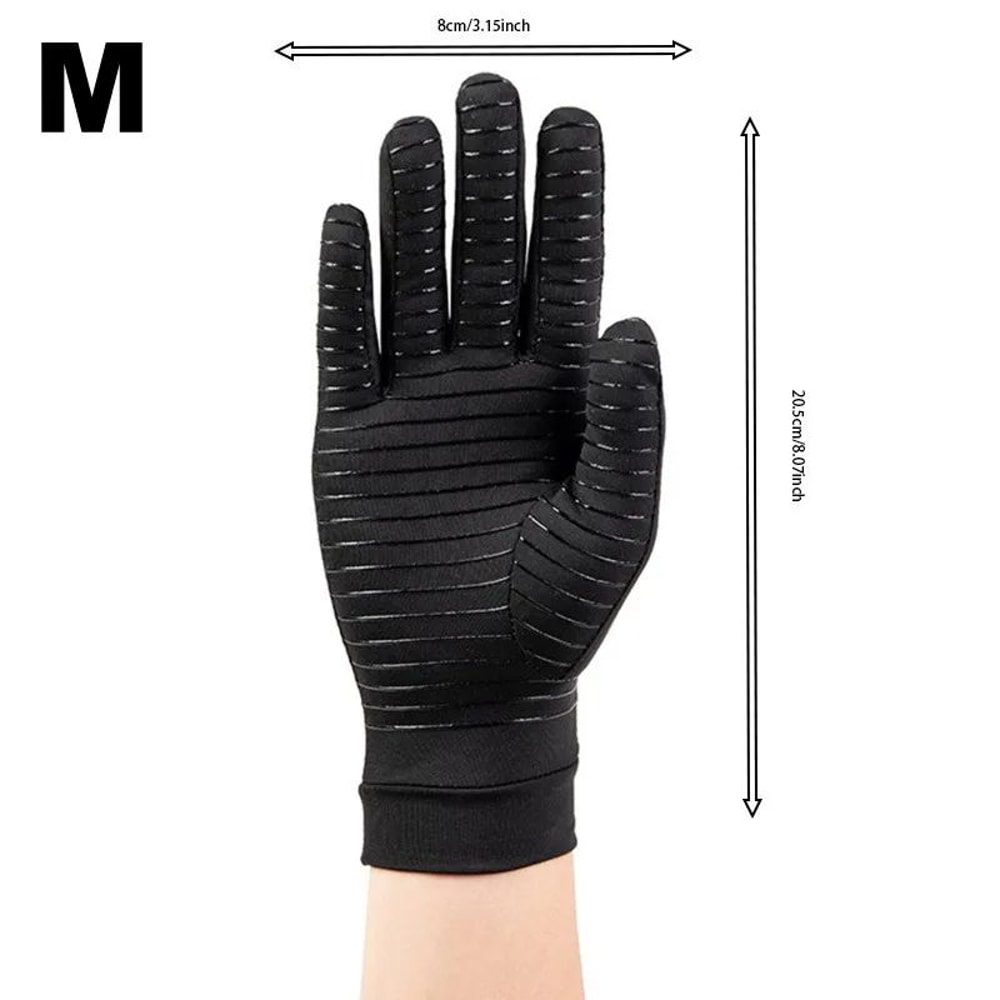 CopperFlex Arthritis Compression Gloves For Hand Wrist Support 7