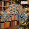 CrystalGlow Acrylic Snowflake Ornaments 6Piece Clear Christmas Tree Decorations 5