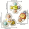 Cartoon Animal Suction Cup Spinning Top Set 136pcs StickAnywhere Suction Cup Spinner Toy For Desk 1
