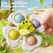 Cartoon Animal Suction Cup Spinning Top Set 136pcs StickAnywhere Suction Cup Spinner Toy For Desk 4