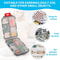 Travel Pill Organizer Box 10Grid Portable Weekly Pill Case For Purse Pocket 7