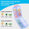 Travel Pill Organizer Box 10Grid Portable Weekly Pill Case For Purse Pocket 6