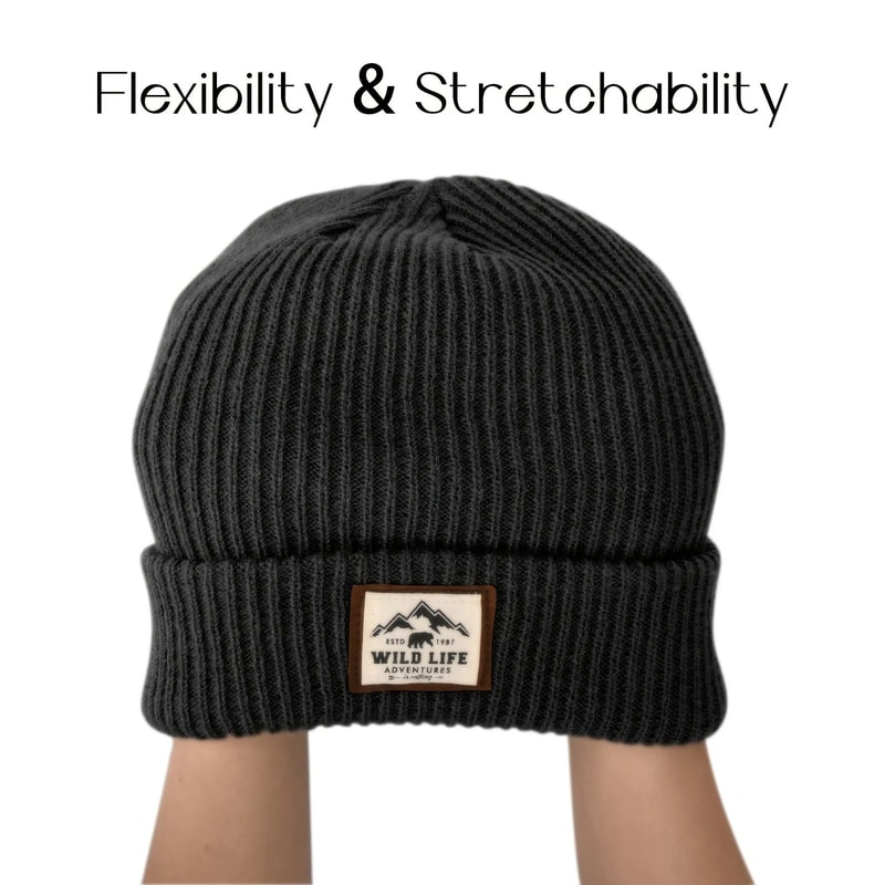 ThermaFlex Windproof Cycling Beanie Soft Stretch Winter Skull Cap For Men Women 2