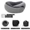CloudComfort Memory Foam Travel Neck Pillow Adjustable UShaped Neck Support For Airplane Office N 2