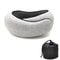 CloudComfort Memory Foam Travel Neck Pillow Adjustable UShaped Neck Support For Airplane Office N 6