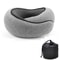 CloudComfort Memory Foam Travel Neck Pillow Adjustable UShaped Neck Support For Airplane Office N 7