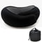 CloudComfort Memory Foam Travel Neck Pillow Adjustable UShaped Neck Support For Airplane Office N 9