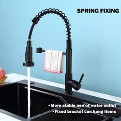 proflow 360° pull down kitchen faucet with high-pressure spray