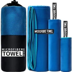 performance ultra-absorbent sports towel – 16x31 in quick-dry gym & beach microfiber towel