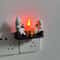 Glowing Ghost Firelight Figurine LED Halloween Desk Decor 5