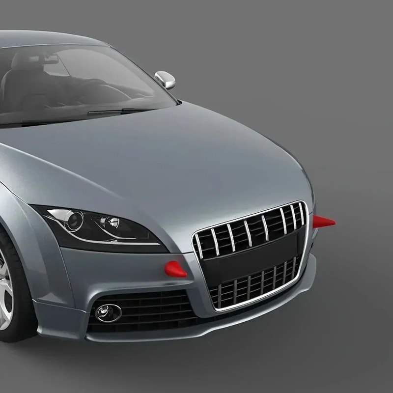 Devil Horn Car Roof Decoration Set 1 Pair 3D Roof Accent For Bold Vehicle Style 5