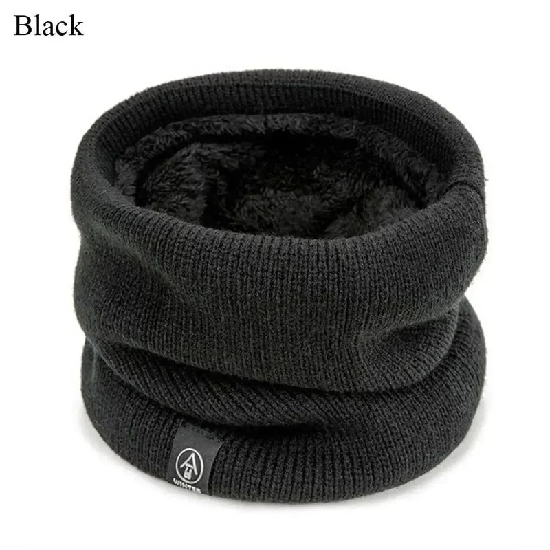 ThermaFlex Winter Neck Gaiter Soft Knit Winter Neck Warmer For Running Hiking Skiing 9