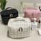 Knitted Travel Cosmetic Bag Large Capacity Portable Makeup Organizer For Women 0