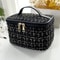 Knitted Travel Cosmetic Bag Large Capacity Portable Makeup Organizer For Women 8