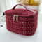 Knitted Travel Cosmetic Bag Large Capacity Portable Makeup Organizer For Women 7