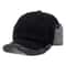 Mens Fleece Baseball Cap With Ear Flaps Warm Lei Feng Winter Hat For Outdoors 4