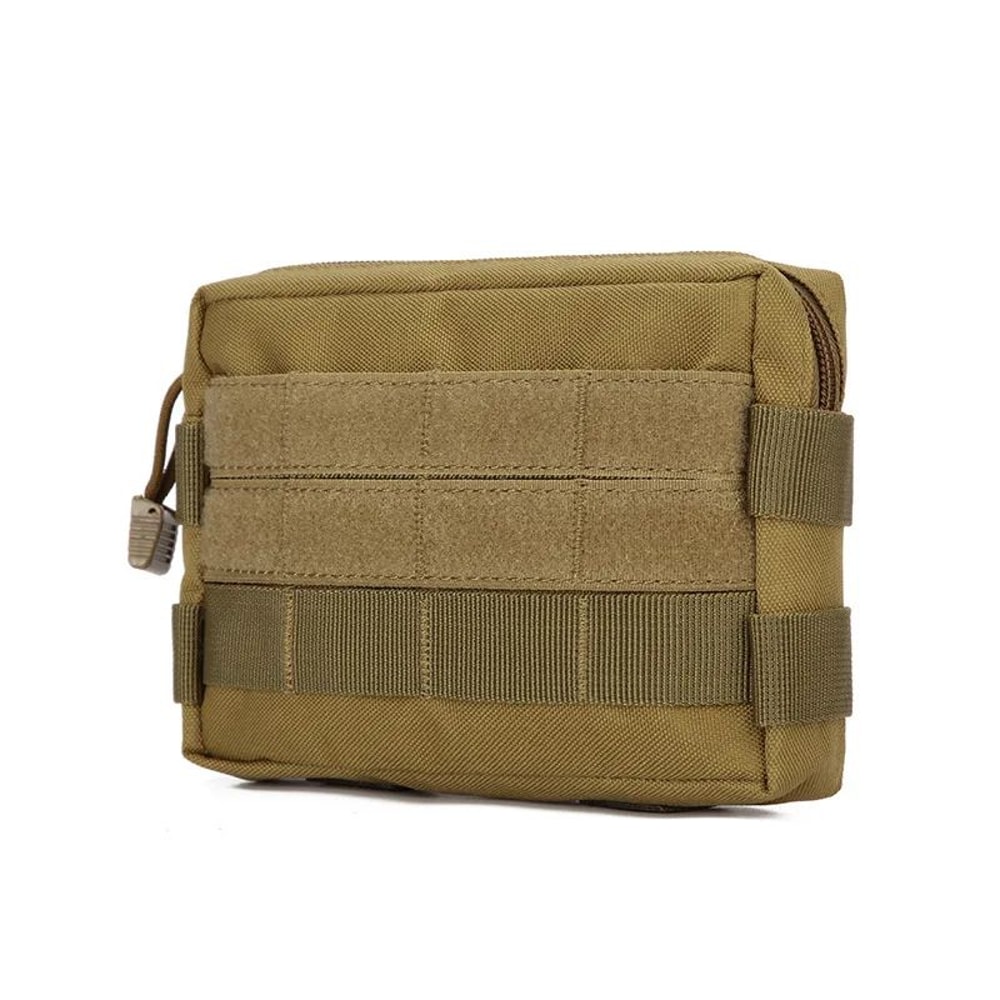 MOLLE Tactical EDC Organizer Pouch With Phone Pocket Utility Belt Pouch For Hiking Hunting 1