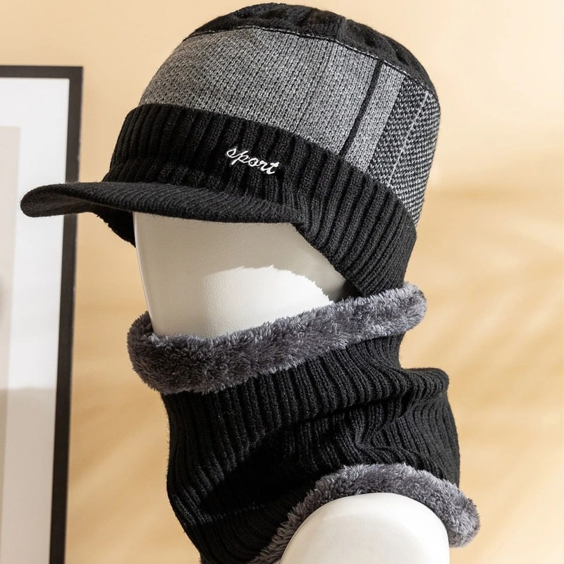 ArcticShield PlushLined Mens Winter Hat With Ear Flaps Insulated Outdoor Trapper Cap 3