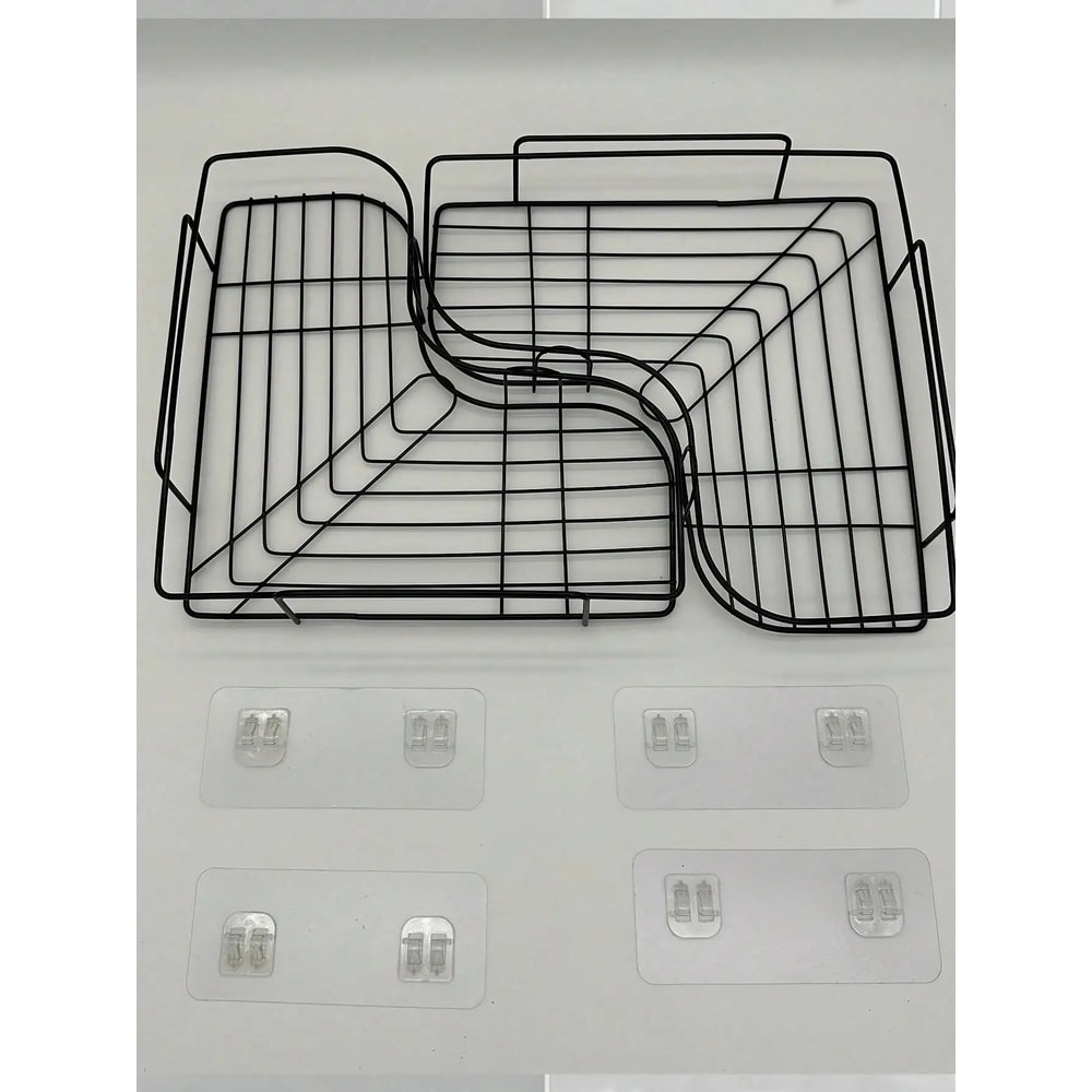 Triangle Corner Rack Corner Storage Shelf For Bathroom Kitchen Dorm 3