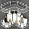 Triangle Corner Rack Corner Storage Shelf For Bathroom Kitchen Dorm 7
