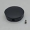 Premium Brass Bathtub Overflow Knob 74mm Rotating Bath Drain Control Knob In Matte Black 4