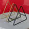 Minimalist Iron Coaster Holder Trivet Storage Rack Triangle Metal Stand 3