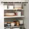 Expandable 2Tier Spice Rack Organizer For Cabinet Countertop Storage 3
