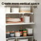 Expandable 2Tier Spice Rack Organizer For Cabinet Countertop Storage 3