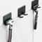 Stainless Steel Wall Mounted Razor Holder For Shower PunchFree Adhesive Bathroom Organizer 2