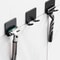 Stainless Steel Wall Mounted Razor Holder For Shower PunchFree Adhesive Bathroom Organizer 2